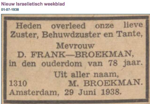 Diena Frank-Broekman