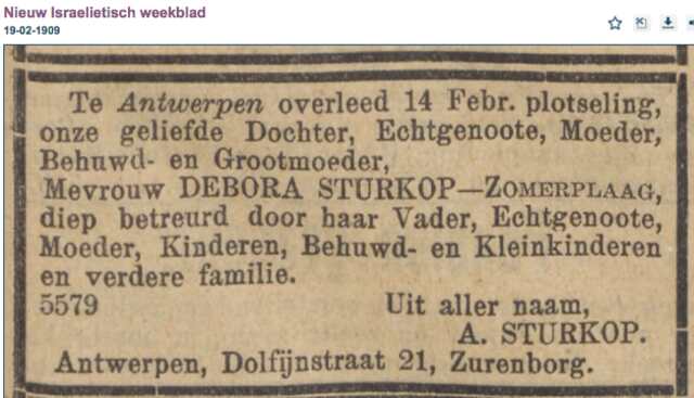 Debora Sturkop-Zomerplaag