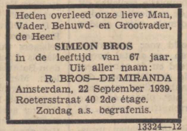 Simeon Bros