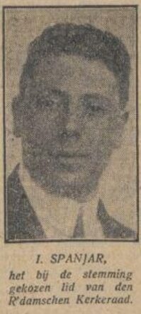 spanjar; Nieuw Israelitisch Dagblad; 21-02-1930; p. 1