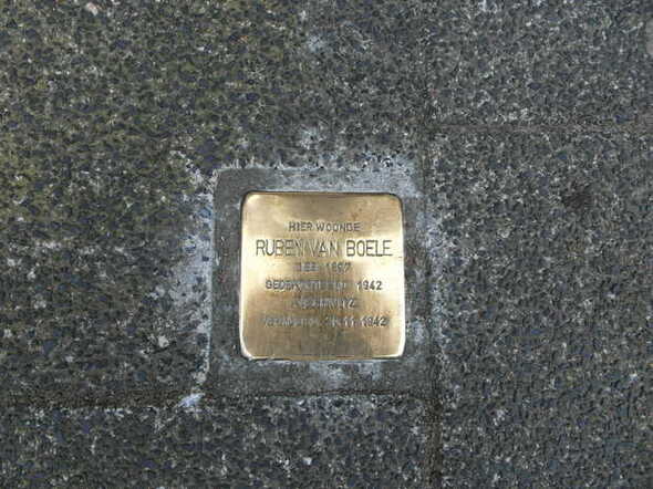 Stolperstein Ruben van Boele