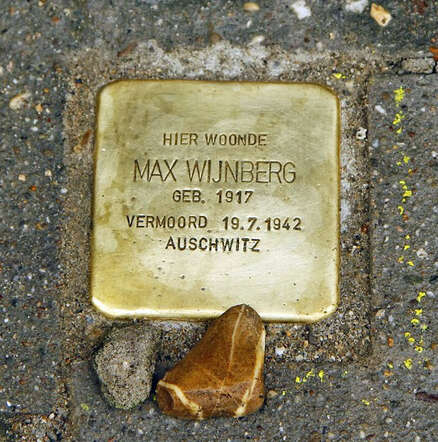 Stolperstein Venestraat 10A te Zwolle