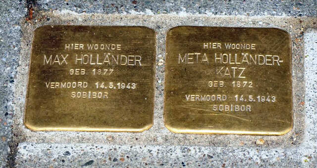 Stolpersteine Venestraat 6 te Zwolle
