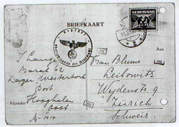 Strauss Postcard 7-3-1943-2