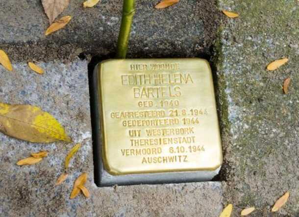Struikelsteen Edith Bartels
