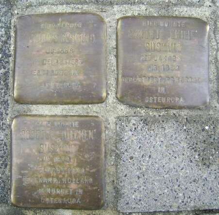 Stolpersteine Süskind te Nordhorn