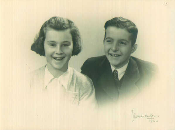 The twins Rebecca and Salomon Meijer Swaab