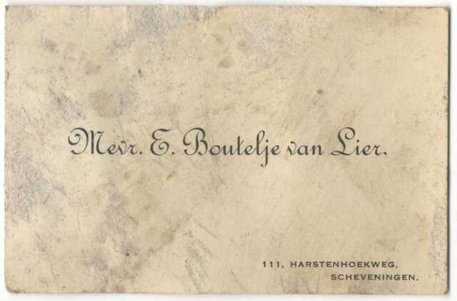 Visitekaartje van Esther Boutelje-van Lier