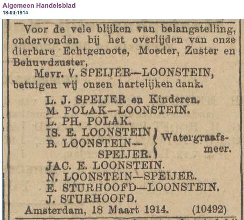 Vrouwtje Speijer-Loonstein