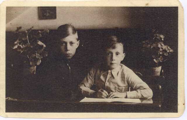 Hartog (on the right) and Jonas Wallage