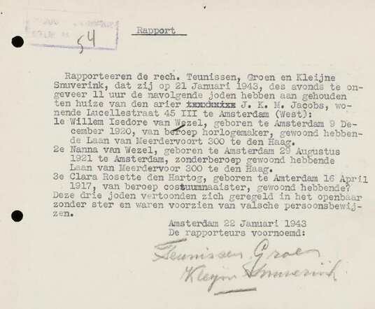 Willem en Nanna van Wezel-22-01-1943-JZ