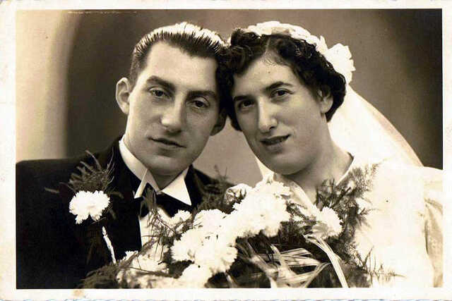 Elisabeth Aluin & Louis Slier  26 augustus 1939