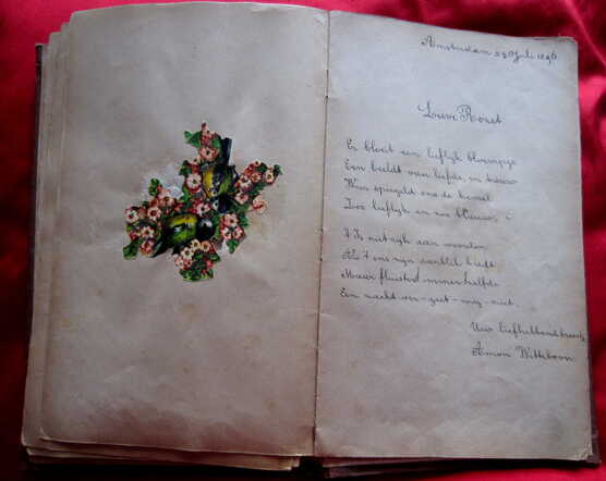 Poesiealbum  van Rosette Witteboon 