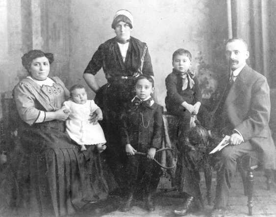 Jacob Zak and his family