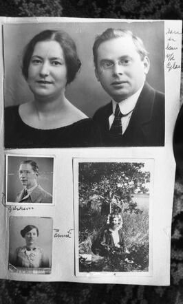 Saartje en Levie van der Glas-Frank