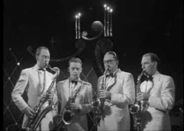The Ramblers, uiterst rechts Sal Doof