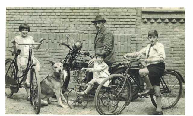 foto Samuel van Zwanenbergh en kinderen