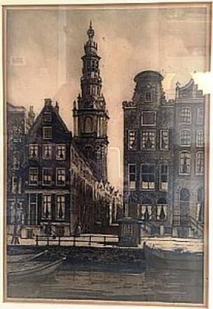 Ets van de Zuiderkerk Amsterdam