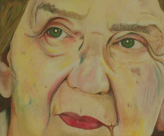 Portret van mijn moeder