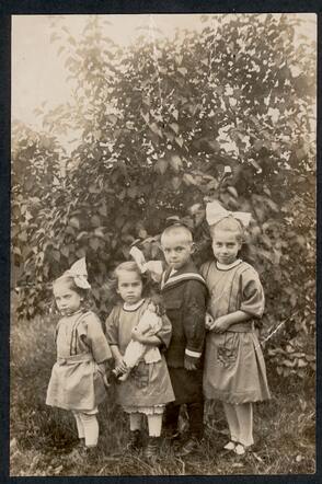 Kinderen Lutraan (Elisabeth, Rachel, David en Gesina)