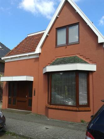 Het voormalige woonhuis van de Familie Mendels te Wolvega
