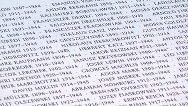 Part of the memorial in Reutlingen with Barend Koekoek