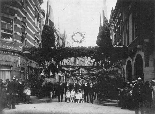 Helmersstraat Jodenbuurt Rotterdam 1921