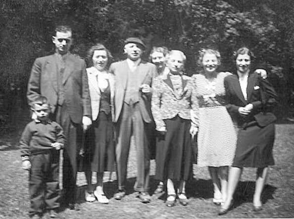 Familiefoto Sonsbeek, Arnhem 1938