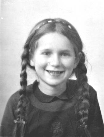 Eva Beem, ongeveer 1942