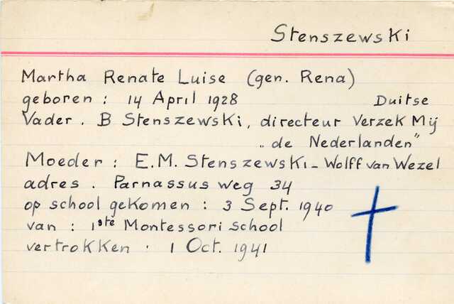Rena Stenszewski leerlingenkaart Montessori Lyceum.jpg
