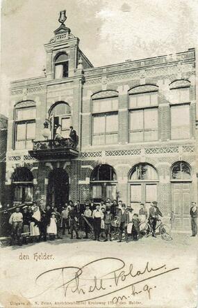 "Casino", the former theather in Den Helder in the year 1903.