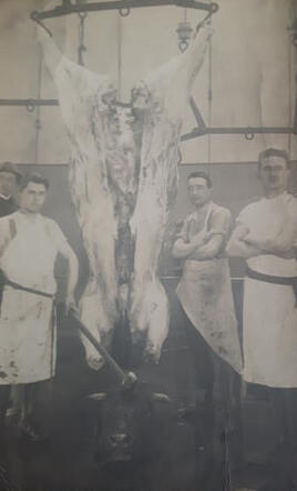 Slagerij van de familie Capell in Kerpen (Duitsland)