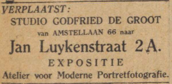 23 Alg Handelsblad 27 04 1928 Godfried de Groot.jpg
