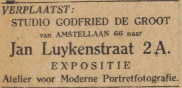 23 Alg Handelsblad 27 04 1928 Godfried de Groot.jpg