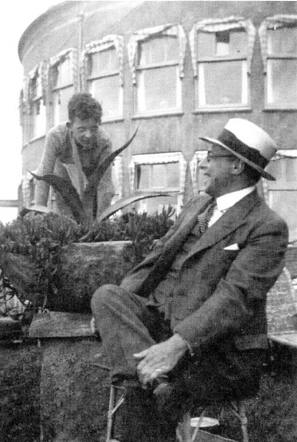 Aaron Loterijman en Jean (Jopie) Giard..jpg