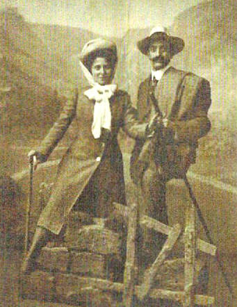 Benjamin en Fannij in 1909.jpg