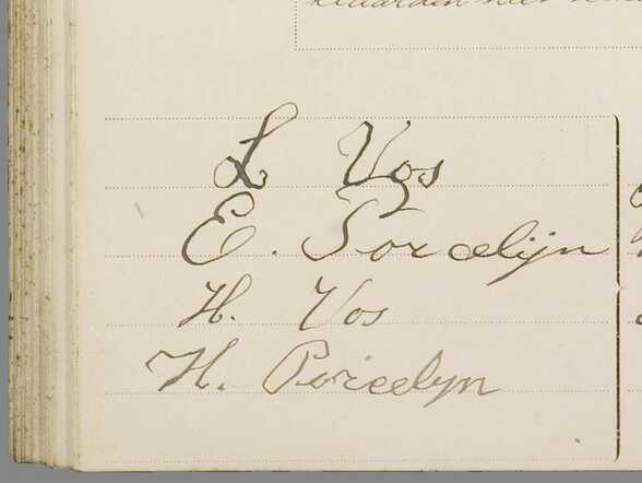 1905 Esther Porcelijn en Leendert Vos handtekeningen.jpg