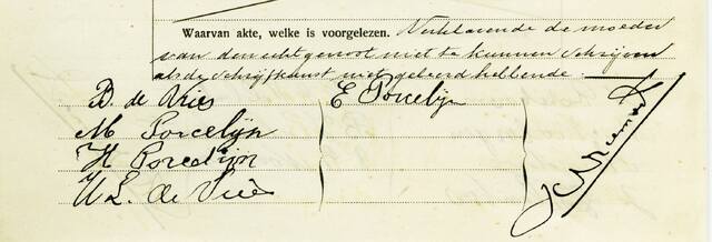 1923 Benjamin de Vries en Mietje Porcelijn handtekeningen.jpg