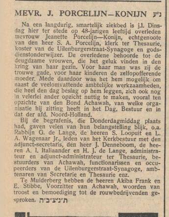 1933 bericht overlijden Jeanette Porcelijn-Konijn.jpg