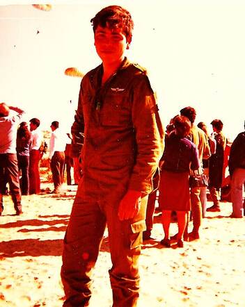Efraim Landau, zoon van Juda, klienzoon van Mozieck, Isarel 1973.jpg