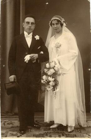 Siegfried Herz en Roza van Coevorden  huwelijk 14-4-1932.jpg