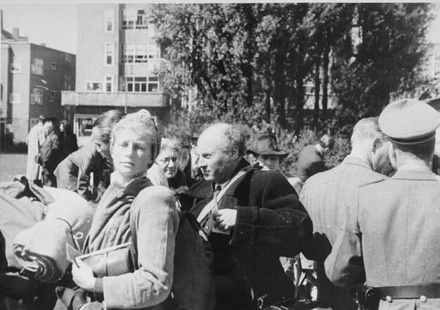 Margaretha en Ernst Kantorowicz, razzia 1943 Asd Zuid - #45147.jpg