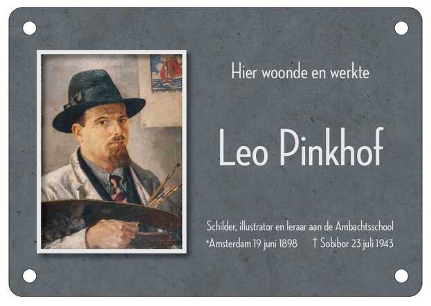 Plaquette Leo Pinkhof