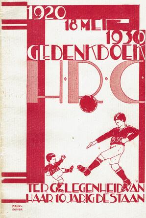 10 jaar HRC in 1930.  