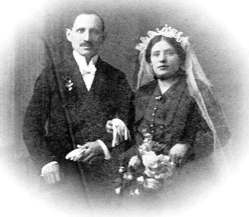 Marriage of Max Wallinski and Raatje Waterman.