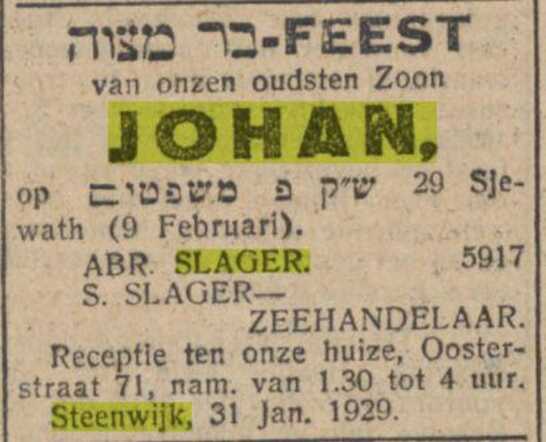 1-2-1929, NIW Johan Slager feest Steenwijk.jpg