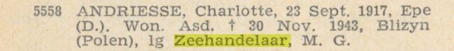 23-2-1950, Nederlandsche Staatscourant, Charlotte Andriesse.jpg