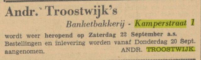 30 19-9-1945, Zwolsch nieuws- en advertentieblad heropening Troostwijk.jpg