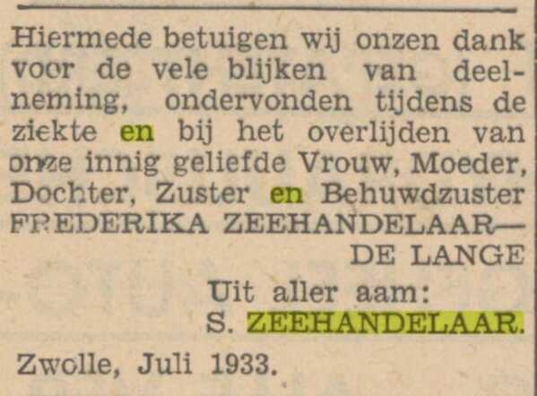 14 21-7-1933, Pr. Ov. en Zw. c. dankbetuiging na overl. Frederike de Zeehandelaar-de Lange.jpg