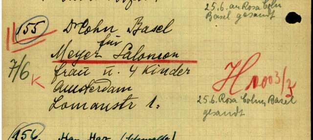Yad Vashem files of Abraham Silberschein